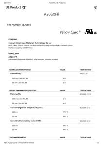 UL-94 FR V0 a certifié le matériel ignifuge de <span class=keywords><strong>PA</strong></span> de particules en plastique pur modifié du nylon <span class=keywords><strong>66</strong></span> - Product Image 6