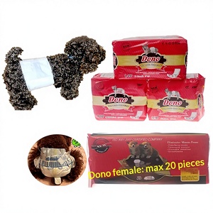 Couches hygiéniques jetables et tapis absorbants DONO pour chiens mâles - Product Image 1