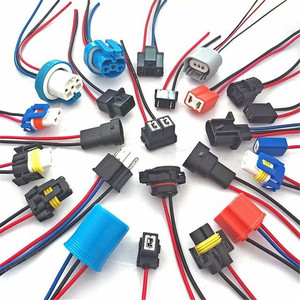 H1 <span class=keywords><strong>H4</strong></span> H7 H11 HB3 HB4 faro portalámparas de cerámica enchufe conector de lámpara extensión cable automotriz - Product Image 2