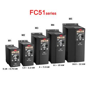 สำหรับ FC51 ตัวแปลงความถี่แบบโมดูลาร์ประสิทธิภาพสูงสามตัว มอเตอร์คอมเพรสเซอร์ 1.5KW ดีไซน์กะทัดรัด ระบบควบคุมขั้นสูง FC51 High-Po - Product Image 5