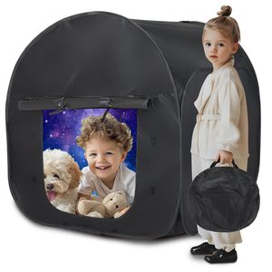Therapy Toy Children Quiet Corner Play Pop up <strong>Sensory</strong> Blackout <strong>Tent</strong> Foldable Hide Healing <strong>Sensory</strong> <strong>Tent</strong> for Kids With Autism - Product Image 1