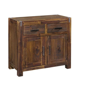 PANAMA RANGE Buffet en bois de qualité supérieure 2 portes 2 tiroirs Armoire de cuisine moderne Meuble de salle à manger en chêne massif Vietnam - Product Image 1