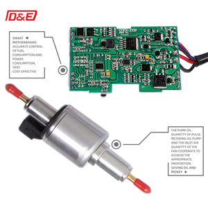 Calefacción estacionaria para vehículos diésel, calentador de aire D2 D4 2KW 5KW 12v 24v para camiones, autocaravanas, autobuses y barcos, gran oferta - Product Image 4