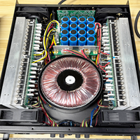 Amplificateur de puissance professionnel KFKD classe H 3U 4 canaux (1500W), adapté aux scènes en plein air et aux concerts en direct.