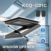 Actionneur de fenêtre électrique intelligent C01C pour ouvre-fenêtre automatique, idéal pour les fenêtres à ouverture poussoir de villa et les puits de lumière