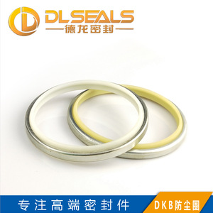 ซีลกันฝุ่น Dlseals Dkb โพลียูรีเทน พร้อมเปลือกเหล็กด้านนอก สำหรับกระบอกไฮดรอลิก ซีลรถยนต์ - Product Image 3