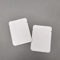 Sachet plat laminé en aluminium à trois soudures latérales, multi-tailles, thermoscellable, avec encoche de déchirement, pour échantillons