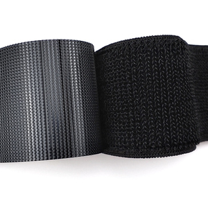 Đặc biệt un-naooed móc và vòng lặp Băng 100% nylon vòng màu đen có thể tháo rời cho cao cấp quần áo buộc giải pháp phụ kiện - Product Image 2