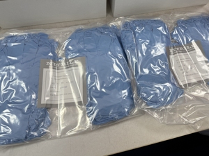 4 مل 9 بوصة ، فحص معملي بطول البحيرة شاشة لمس زرقاء ، قفازات نيتريل لغرف التنظيف مجانًا - Product Image 5