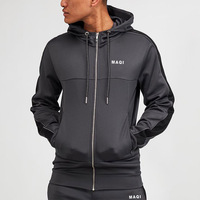 OEM Fabrikant Nieuw Ontwerp Eigen logo Rits OEM Kledingfabrikant Zachte Gezellige Fleece Trainingspakken Chique Streetwear Trainingspakken