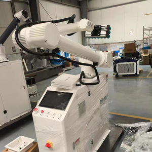 ذراع روبوتية آلية لتكديس الكرتون وتعبئته على المنصات، روبوت تعبئة آلي، مع ضمان لمدة عام واحد. - Product Image 1