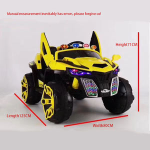 Детский полноприводный электрический игрушечный автомобиль с дистанционным управлением Детский электромобиль с подсветкой Carro Electrico Para Ninos - Product Image 3