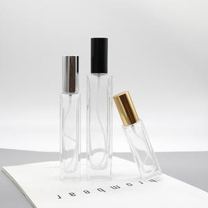 18mm Screw-Top Square Slim Glass Perfume Bottle 30ml with Crimp Neck <b>Sealing</b> <b>Leak</b> Proof Empty 50ml Cosmetic <b>Spray</b> Bottle - Product Image 1