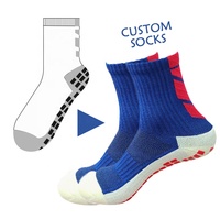 Fabricant de chaussettes de sport personnalisées antidérapantes à prix abordable, avec design sur mesure et positions de grip adaptées