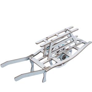 รถเข็นเด็กแบบล้อเดียวทำด้วยไม้โมเดลวิทยาศาสตร์สำหรับเด็กสิ่งประดิษฐ์ขนาดเล็กวัสดุแฮนด์เมดการทดลองทางวิทยาศาสตร์ - Product Image 5