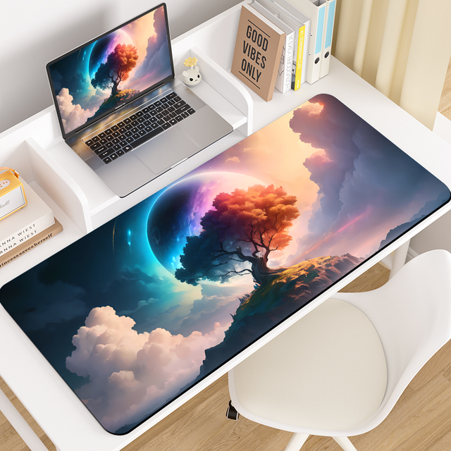Professional Large Mouse Pad Premium Rubber Desk Mat Ensures No Movement During Use Mouse Pad