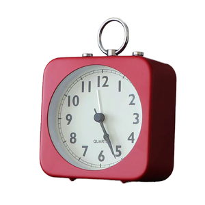 Personalizzato 3D semplice quarzo pigro silenzioso sveglia simpatico cartone animato <span class=keywords><strong>comodino</strong></span> sveglia visualizzato con aghi regalo per uso <span class=keywords><strong>da</strong></span> scrivania - Product Image 4