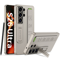 Coque de téléphone GKK pour modèles S22/S23/S24/S25/S26 Ultra, en PC, couleur unie, protection intégrale 360°, sans support