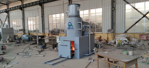 เตาเผาสัตว์เลี้ยง/สัตว์ปีก/สัตว์เลี้ยงขนาดใหญ่แบบเคลื่อนที่ไร้ควัน / เตาเผาสัตว์สำหรับโรงศพสัตว์เลี้ยง - Product Image 4