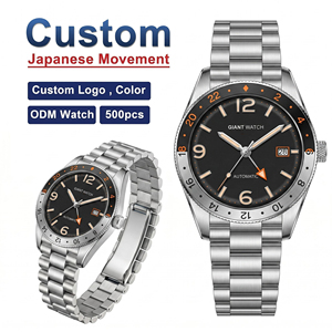 Reloj <span class=keywords><strong>GMT</strong></span> Personalizado Premium de 100M Resistente al Agua, Calidad Industrial para Marcas Globales de Relojes, Exportación Directa de Fábrica al por Mayor - Product Image 2