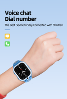 Reloj inteligente VDF91 4G para niños, videollamada, GPS, rastreador LBS, cámara, videollamada, Wifi, SOS, IP67, reloj impermeable para niños