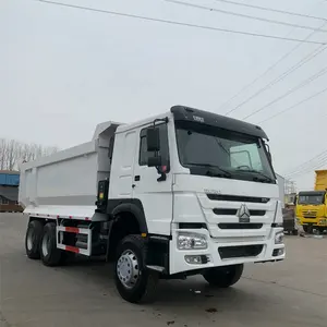 中国卡车豪沃自卸车自卸车6*4 10惠勒371hp RHD自卸车待售