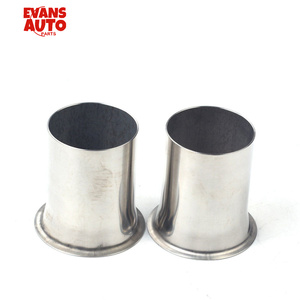 Pipa knalpot baja tahan karat, pipa pembuangan uap untuk Chevy GMC 1973-1985 tabung panjang blok kecil 1-1/5/8 inci - Product Image 3