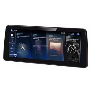 Qualcomm 668s 12.3 \ "Lecteur vidéo de voiture Android 13 8G + 256G Écran partagé DSP GPS pour BMW Série 5 E60 E61 E63 E64 2005-2010 CCC - Product Image 4