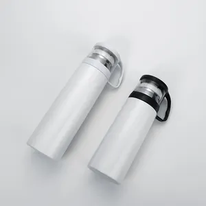  17oz 500ml In Acciaio Inox Bicchiere di Sublimazione FAI DA TE Stampa di Bottiglia