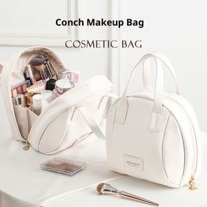 Bolsas de Cosméticos de Gran Capacidad para Mujer, Estilo Nuevo, Portátiles, Impermeables, con Cierre, Material PU, Almacenamiento Doméstico - Product Image 4