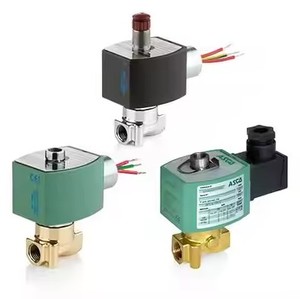Válvula Solenoide de Acción Directa de 3/2 Vías Serie 327 WSNFET8327B302, Acero Inoxidable 316L, 1/4" NPT, 24V - Product Image 1