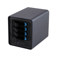 Kansung 4*2.5GbE 4 baies haute performance Intel Core I7 10710U processeur Six cœurs serveur de stockage NAS de bureau