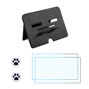 Gran oferta, soporte plegable para interruptor, accesorios para <span class=keywords><strong>juegos</strong></span>, soporte <span class=keywords><strong>de</strong></span> controlador <span class=keywords><strong>de</strong></span> juego ajustable <span class=keywords><strong>de</strong></span> 45 ° con película protectora HD para interruptor <span class=keywords><strong>de</strong></span> teléfono - Product Image 2