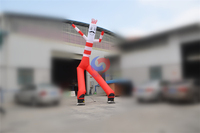 Homme gonflable clown à deux jambes de 8 m (27 pieds), danseur gonflable, danseur aérien gonflable à vendre