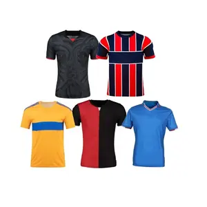 23-24 tùy chỉnh thiết kế bóng đá Jersey Áo thun đồng phục đội bóng đá Jersey Retro Câu lạc bộ