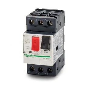 Nouveau disjoncteur industriel GV2ME07 pour moteur, série TeSys GV2, 1.6-2.5 kA de puissance de coupure - Product Image 1