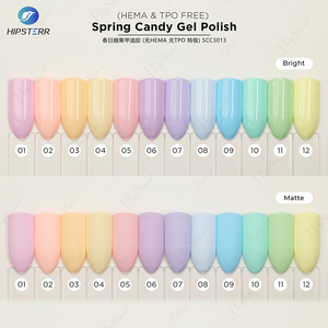 Esmalte de Gel de Color Sin HEMA ni TPO, Ruisengel, Proveedor de Productos de Belleza para Uñas, Esmalte de Gel UV LED Removible, Color Gris Claro, Personalizable - Product Image 5