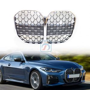 Parrilla Delantera para <span class=keywords><strong>BMW</strong></span> G22, Totalmente Electrochapada, Serie <span class=keywords><strong>4</strong></span>, Sin Orificios para Sensores, 51137486809 - Product Image 6