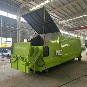 Estación de Compresión de Basura Móvil, Contenedor Compactador Desmontable, Estación Compactadora Móvil de 20 Metros Cúbicos, Motor Personalizado de 440V - Product Image 2