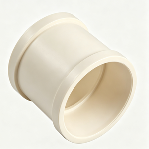 Acoplamiento de Drenaje de PVC, Conector de Tubería de Plástico de Tamaño Completo para Sistema de Drenaje de Aguas Residuales - Product Image 1