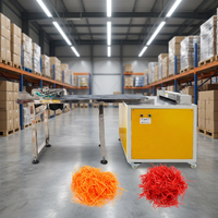 Déchiqueteuse de papier crépon Green Energy pour la production de garnitures réutilisables pour l'emballage de cadeaux cosmétiques dans les usines d'emballage