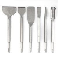 SDS Max marteau perforateur électrique Moil Point large plat creux gouge ciseau à pierre pour pierre à béton
