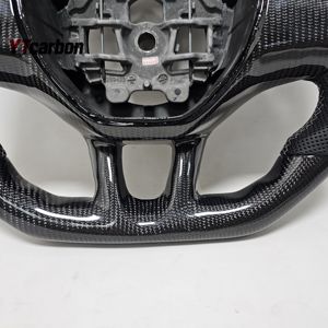 <span class=keywords><strong>Volante</strong></span> Deportivo Personalizado con Calefacción, LED, Cuero y Alcántara, Fibra de Carbono Forjada Real para Peugeot 206/208/308/408/508/<span class=keywords><strong>MK1</strong></span>/<span class=keywords><strong>GTI</strong></span> - Product Image 3
