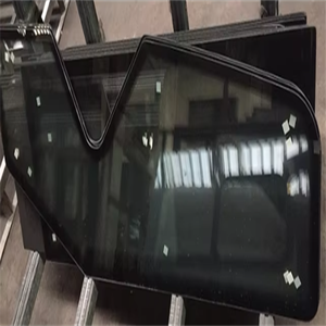 Verre trempé plat incurvé sur mesure, verre de fenêtre latérale automobile imprimé en soie, verre de sécurité pour véhicule - Product Image 4