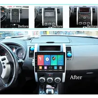 Pour Nissan X-Trail T31 2007-2015, Autoradio Android 4G WiFi Lecteur Multimédia Stéréo GPS Navigation Carplay Auto