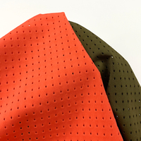 Tela de Malla Transpirable de Nailon y Spandex con Jacquard Tejido para Ropa Deportiva