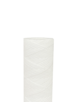 Cartouche filtrante DM en coton dégraissé de 5 pouces, enroulée, pour réservoir sous pression, 10 microns, haute température, traitement chimique de l'eau