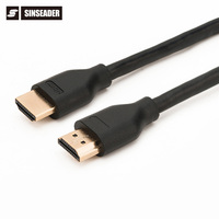 Câble HDMI Kumo plaqué or vers HDMI 120 Hz 1 m 2 m 3 m 3 mètres V2.1 UHD 8k