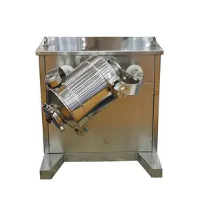 세륨 산업 3d 3 차원 음식 분말 믹서 섞는 기계 스테인리스 실험실 화학 교체 믹서 장비