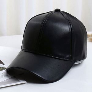 หมวกเบสบอลหนังปักลายคุณภาพสูง 6 แผง แบบกำหนดเอง ขายส่งจากโรงงาน - Product Image 2